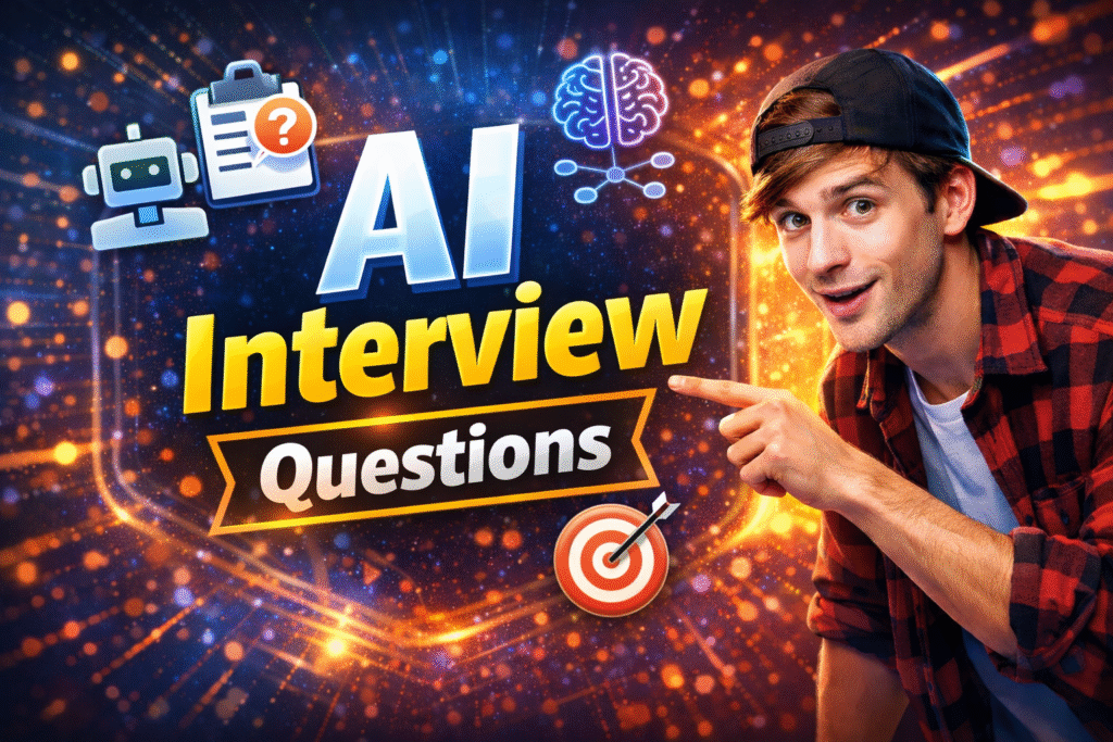 Top 35 AI Interview Questions and Answers For All Skill Levels in 2026