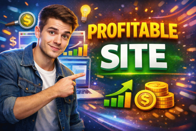 How to Build a Profitable Website in 60 Seconds With AI