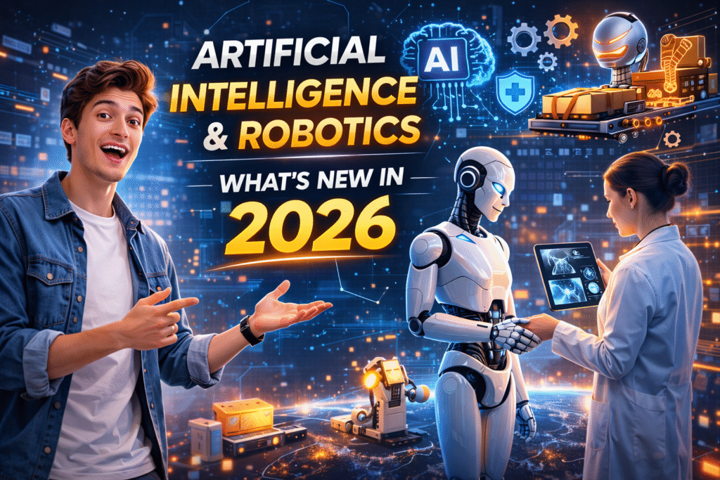 Artificial intelligence and robotics: What’s new in 2026?