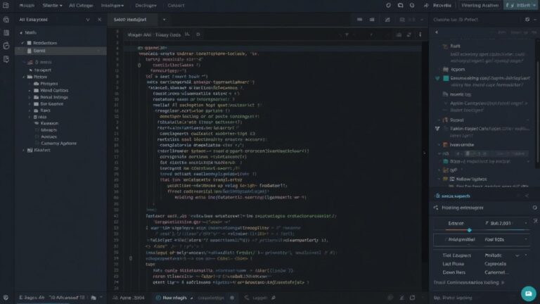 AI website builder with custom code export