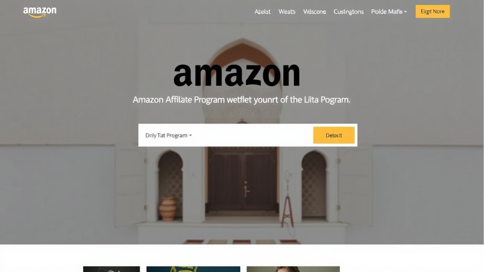 Amazon affiliate Program morocco