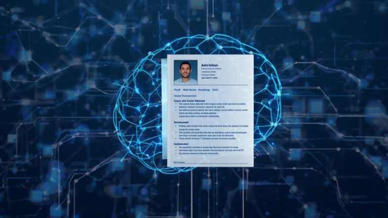 Creating a CV with AI