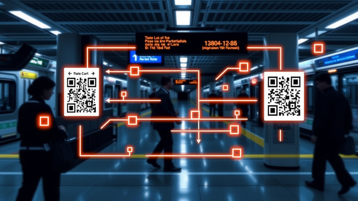 QR code systems for passenger tracking