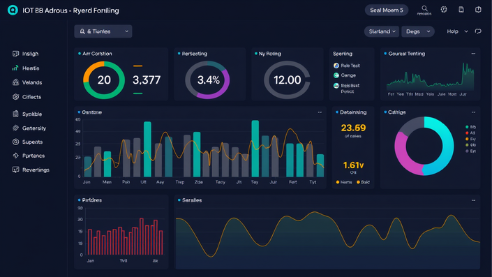 IoT dashboard for real-time monitoring