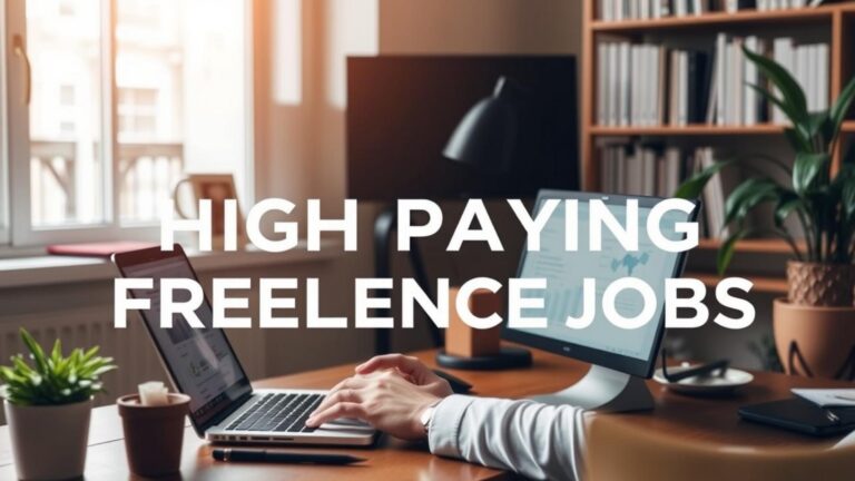 High paying freelance jobs