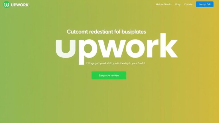 Upwork review