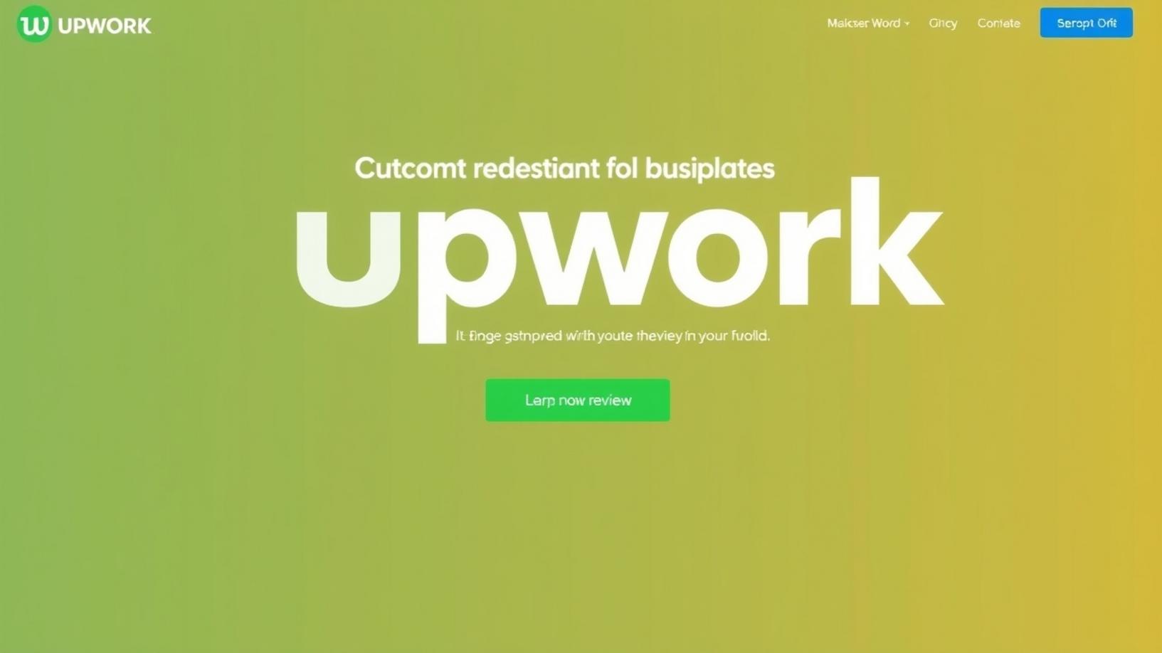 Upwork review